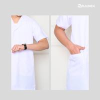Gambar Jas Laboratorium/Jas Lab Praktek/Jas Lab Lengan Pendek (Unisex) dari Rumahjahitid Kota Tangerang Selatan 3 Tokopedia