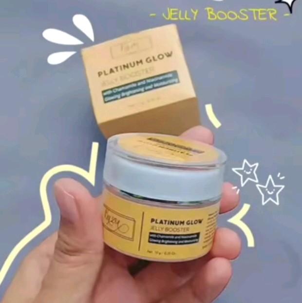 CREAM BYZOE GLOW JELLY BOOSTER PLATINUM KUNING ORIGINAL 0
