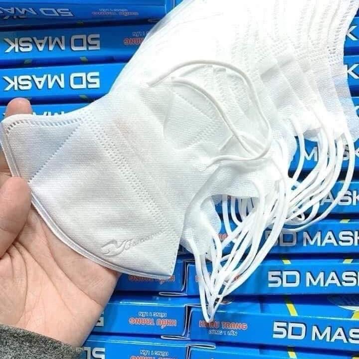 Combo 10 Hộp Khẩu trang 5D Nam Anh.