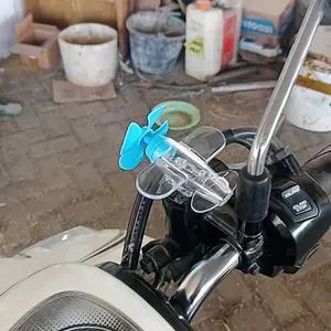 Mainan Pesawat Tempel LED Baling-Baling untuk Aksesoris Motor / Pesawat LED Angin