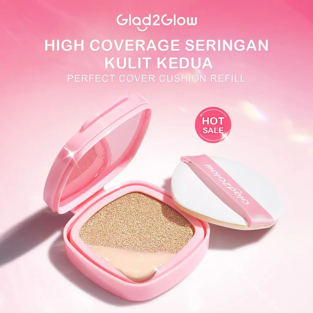 GLAD2GLOW Perfect Cover Cushion Oil Control Refill