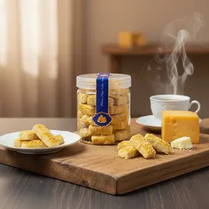 Kastengel Toples 600ml Berat 400gr – Keju Asli, Gurih & Tidak Seret