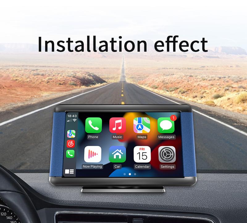 Product Introduction of 7-inch car player mp5 Video player with Wireless CarPlay / Auto 41