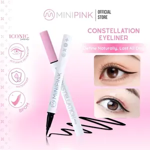MINIPINK Eyeliner Pensil Korea Waterproof | Hitam Pekat Tahan Lama MP005