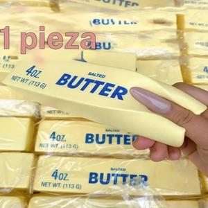 Juguete exprimible tipo barra de mantequilla suave y no tóxica, material de PU duradero, perfecto para adultos, juegos en fiestas, vacaciones y regalos de Navidad
