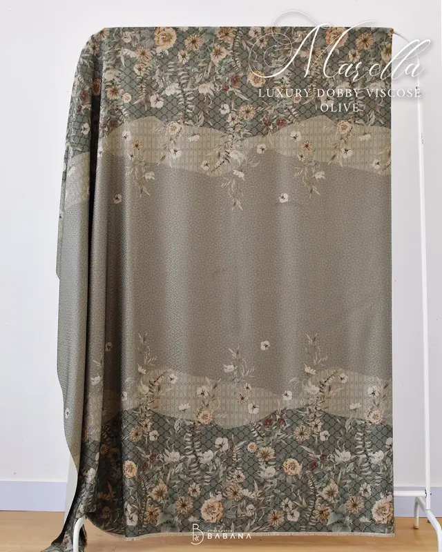 Babana Kain Louisa Luxury Dobby Viscose Gradasi 1
