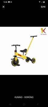Product Review of Sepeda Roda tiga anak 3in1 mainan sepeda keseimbangan anak Sepeda Blance baike Multifungsi from u**1 2