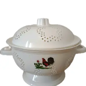 Wakul nasi + tutup plastik food grade rice bowl 22cm