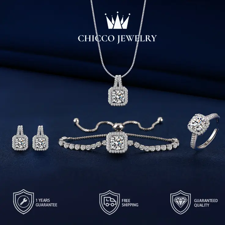 Jewelery Paket Anting couple Elegan Cantik kombo 1 gram karat Carat Yang Elegan wanita Couple wedding Couple Pasangan Cowo Pria High Quality Grade VVS1 5A Store  Anti Karat Luntur Berubah Garansi 1 Tahun Garansi 1 Tahun COD 06