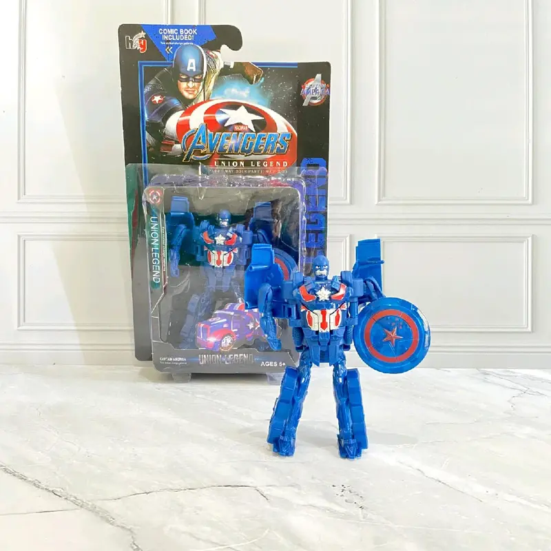 Mainan Robot Change Avenger Superhero / Bisa Berubah Jadi Robot / MAINAN ANAK AVENGERS 5