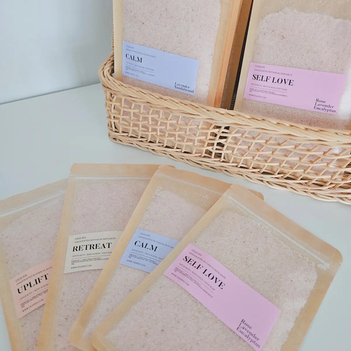 Botanical Body Salt Scrubs | Exfoliating