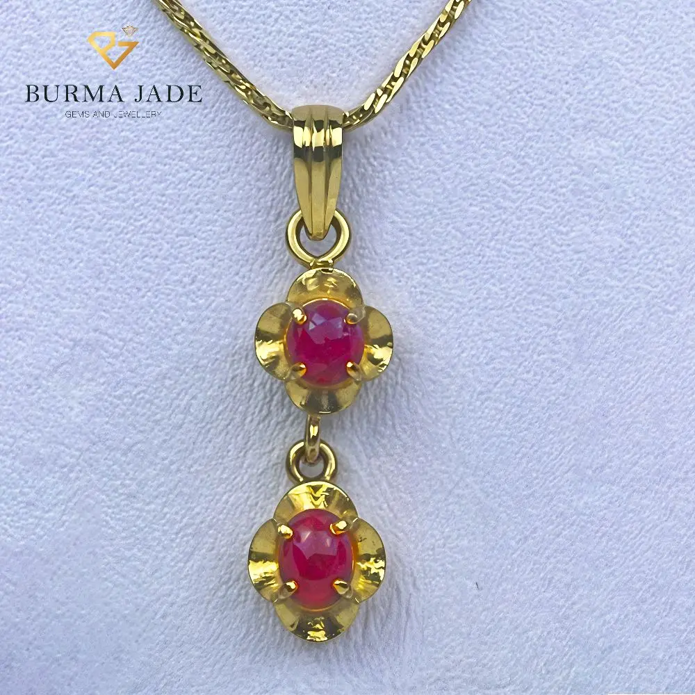 Natural Pendant - Smooth and Elegant ( Mogkok Myanmar )