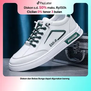 MOMO EAK-R Sepatu Kasual Pria Original Import-sepatu premium-sepatu pria putih-sepatu kasual putih Casual Shoes