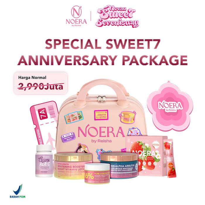 Gambar Noera Special Sweet Sevenisary Package l Noera Gluta ALA C l Noera Collagen Drink l Suplemen Kecantikan dari Noera By Reisha Kab. Bandung Tokopedia