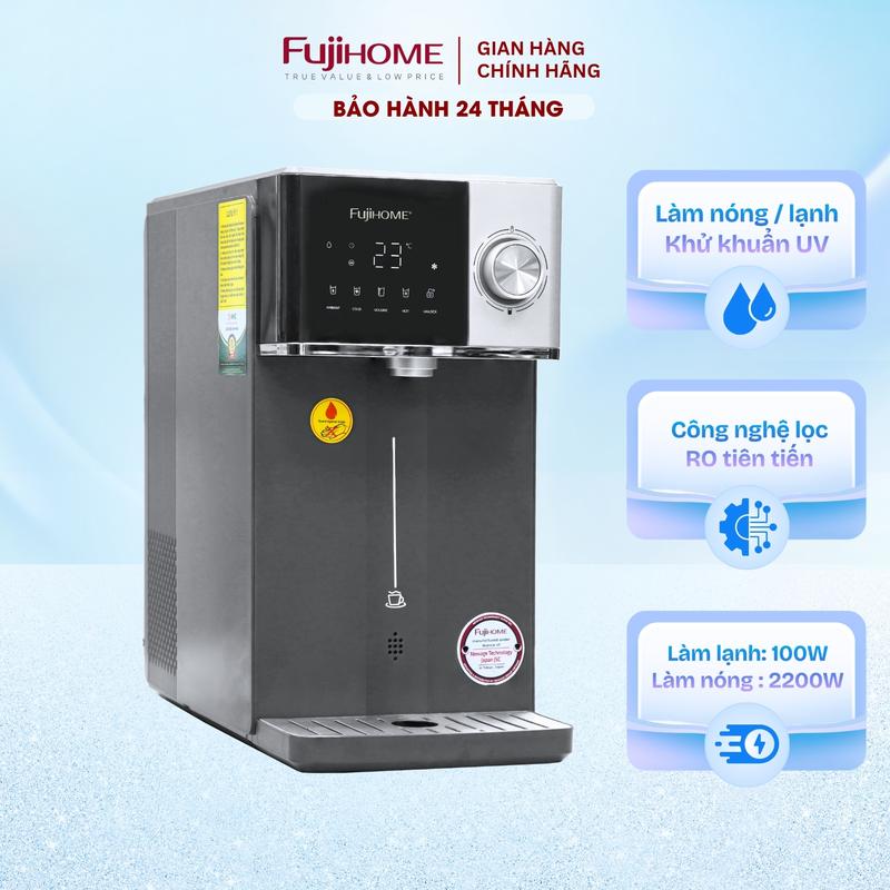 Máy lọc nước RO nóng lạnh FUỊHOME WP302C Lọc RO siêu tốc, khử khuẩn UV - Bảo hành 24 tháng 0