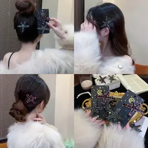 【2 PCS】Jepit Rambut Gaya Korea Trend baru Star, Jepitan rambut gemoy 2026