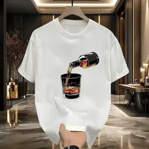 Kaos Tren Cetak Fashion Pria dan Wanita Muda 2025 - Bahan Nyaman - Toko Fashion Combed Cowok