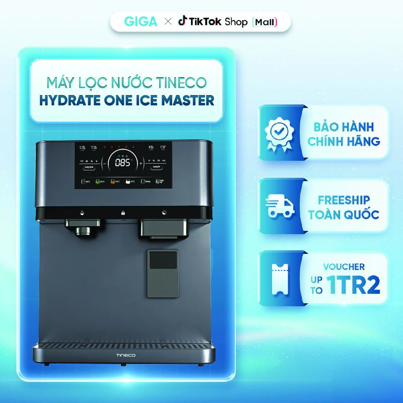 Tineco HYDRATE ONE Ice Master 2200W Máy lọc nước | Giải pháp 5 trong 1: Lọc nước, khoáng hóa, làm đá,làm lạnh & đun nóng
