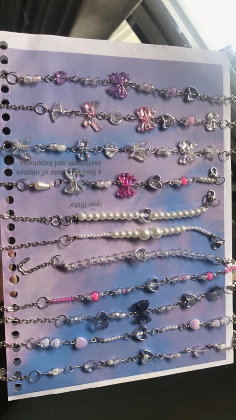 Product Introduction of FYA Bracelet Aesthetic Rantai Pita / Gelang Manik / Gelang aesthetic / Gelang rantai Perempuan 0