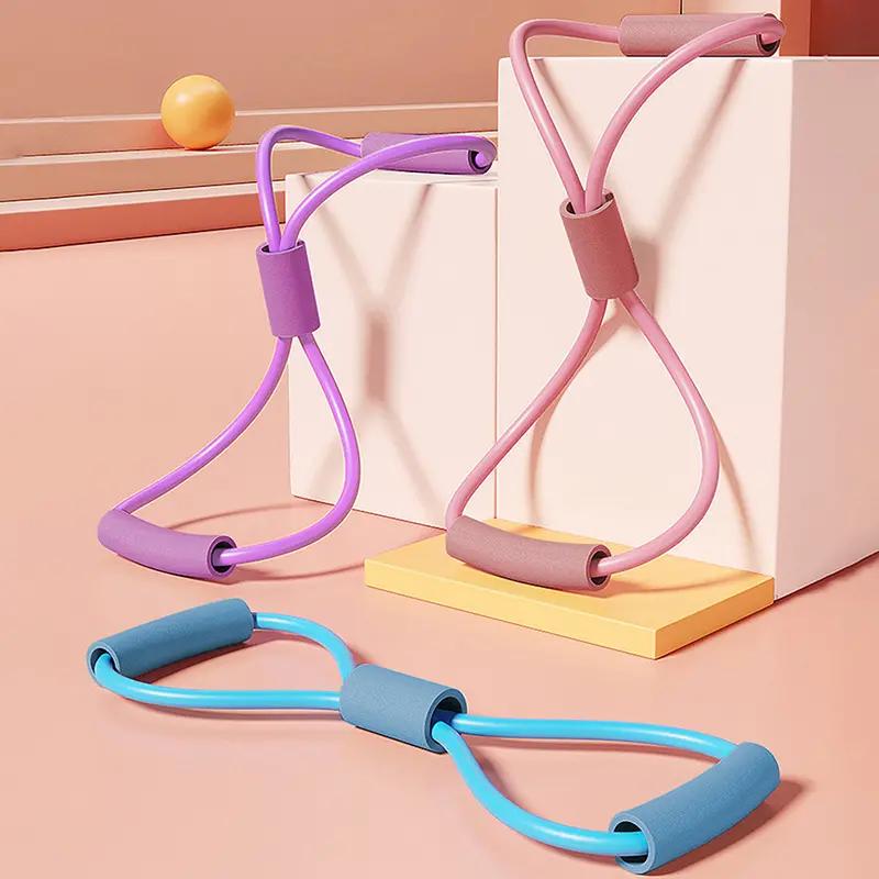 Dây Kháng Lực Số 8 Dây Kéo Đàn Hồi Tập Yoga Co Giãn Bền Bỉ Giúp Giảm Mỡ Thon Gọn Bắp Tay Lưng Vai Cho Nam Nữ Tập Thể Dục Tại Nhà Sẵn Kho Giao Toàn Quốc