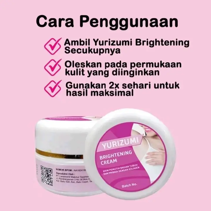 Baby Whitening Cream Pemutih Dan Pembersih Ketiak Leher Lutut 100 Original 0