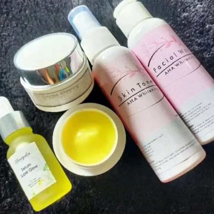 PAKET XBEAUTYSKIN PLATINUM BPOM Facial Wajah Mencerahkan Mengencangkan Memutihkan Perawatan Kosmetik Toner Kotoran Kering 1