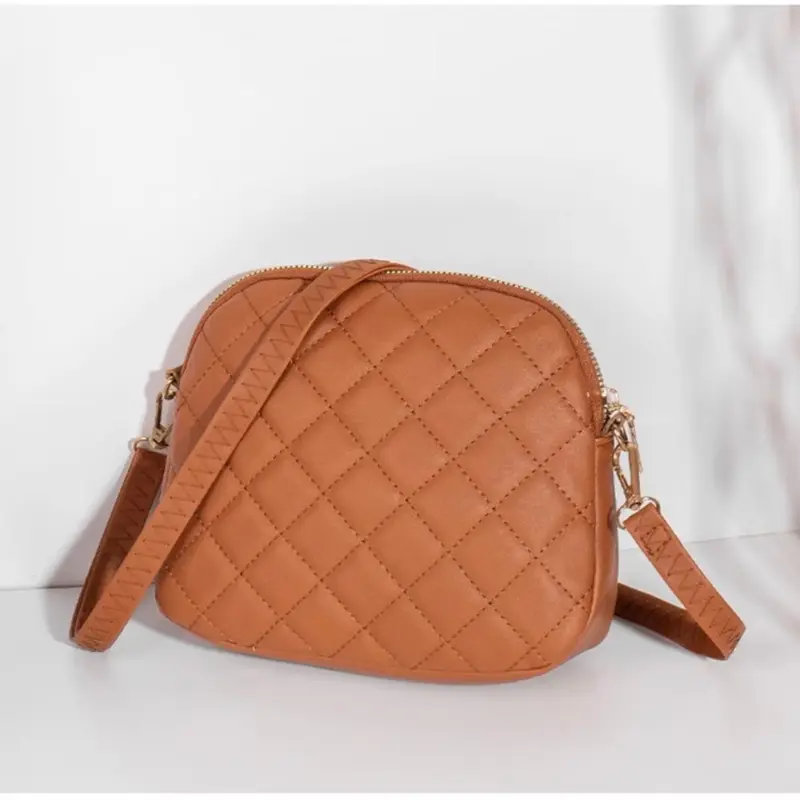 Terbaru Selempang wanita minimalis korean style- Tas perempuan kulit sintetis casual look Slingbag 8