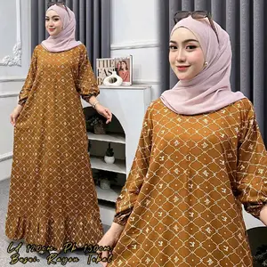 Sedress Rempel Luxe Gamis Rayon Rempel Busui Bumil
