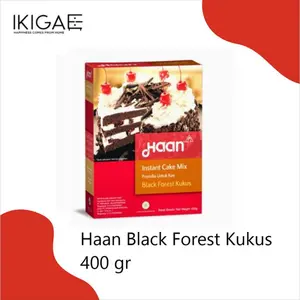 HAAN PREMIX INSTAN BLACK FOREST KUKUS 400 GR