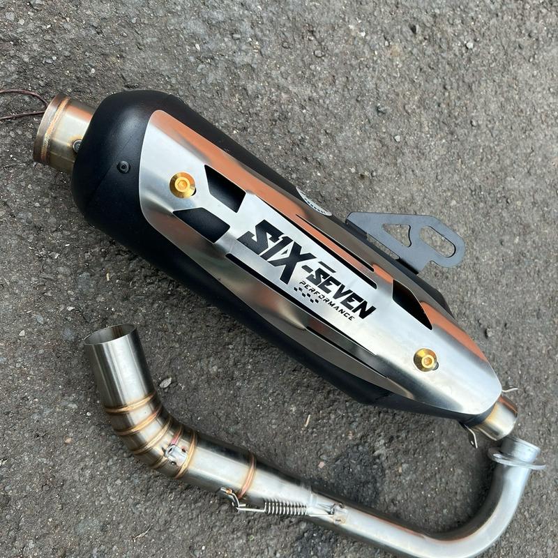 Knalpot Standar Racing Six Seven Mio Sporty M3 Beat Scoopy Genio Xride Soul Fino Vario Pcx Nmax Aerox 6