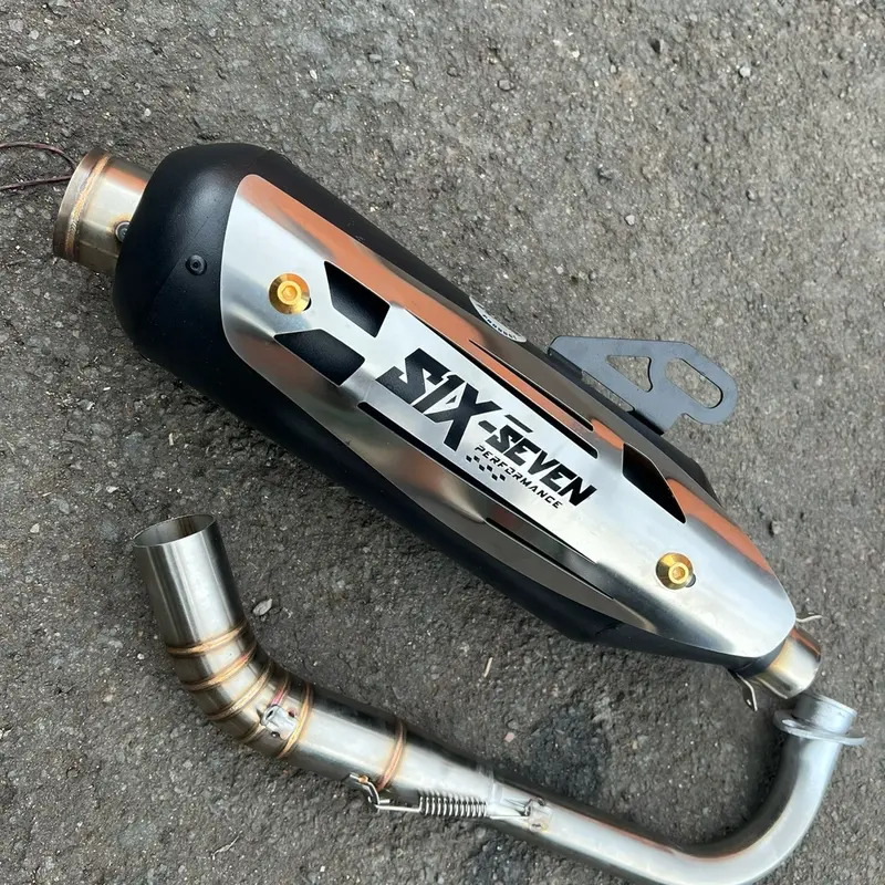 Knalpot Standar Racing Six Seven Mio Sporty M3 Beat Scoopy Genio Xride Soul Fino Vario Pcx Nmax Aerox 5