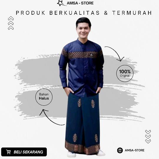 SET SARKO Setelan Sarung Dan Koko Lengan Panjang Motif Kobata Terbaru Dan Sarung Motif Sarwon Dewasa pria Kurta Kekinian Baju Muslim batik syari sesuai gambar SET SARKO Setelan Sarung Dan Koko Lengan Panjang Motif Kobata Terbaru Dan Sarung Motif Sarwon Dewasa pria Kurta Kekinian Baju Muslim batik syari sesuai gambar
