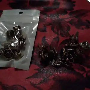 10 potong /set kancing anti-slip mutiara bros tak terlihat Kencangkan peniti aksesoris dada Clip pin