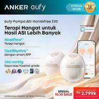 Gambar Anker eufy E20  Pompa ASI Pintar Elektrik Handsfree dengan Terapi Hangat HeatFlow/ Handsfree Breast Pump Heating Function/Wireless Smart Breast Pump - T6060 dari Anker eufy Indonesia Kota Administrasi Jakarta Utara 1 Tokopedia