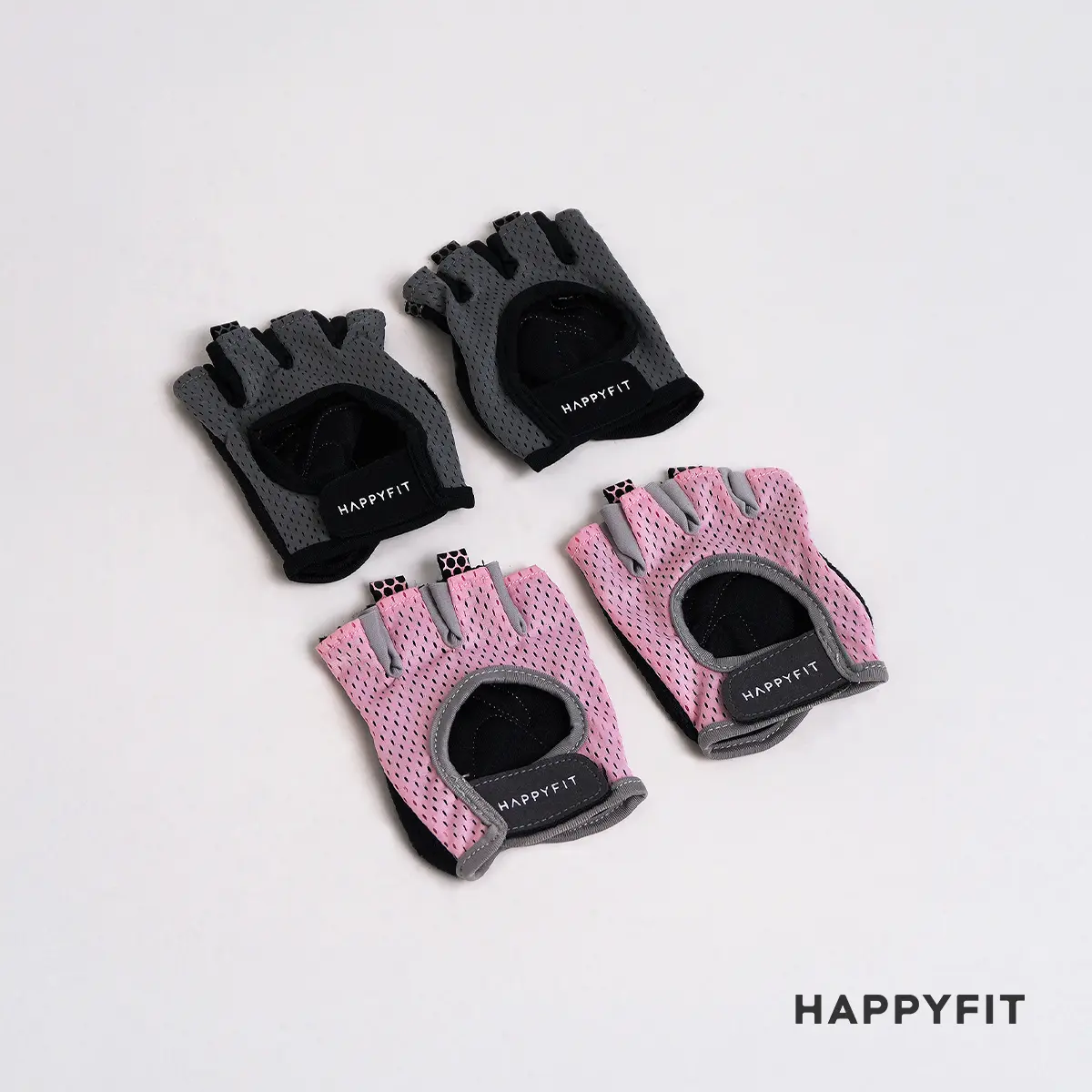 HAPPYFIT Fitness Gloves With Palm Pad
