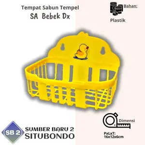 Tempat Sabun Dinding SA Bebek Plastik Dx