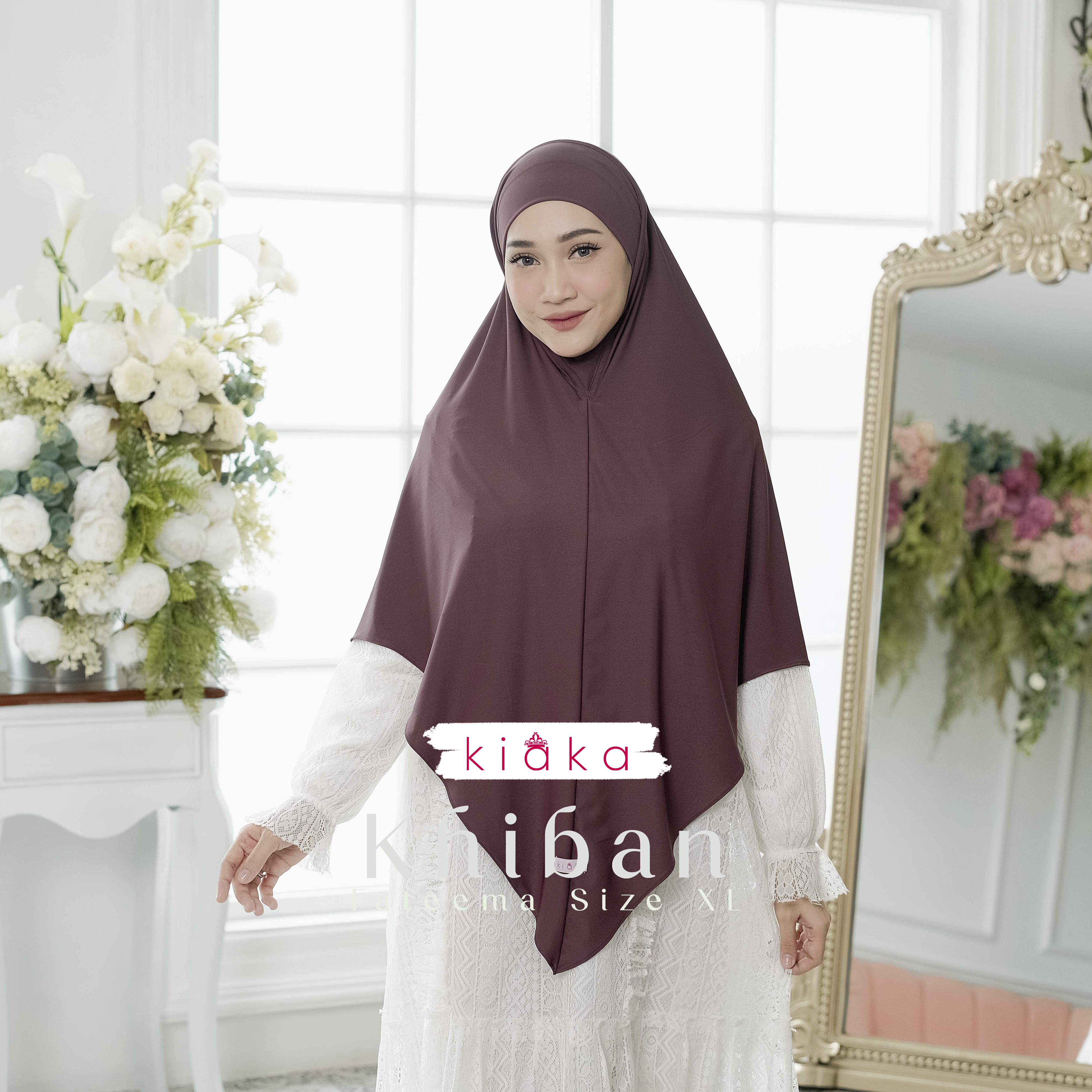 Kiaka - Fateema XL Khimar Bandana Jersey Khiban 2in1