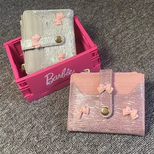 Dompet Wanita Kenzie  Lipat/Dompet Kartu Simple Bahan Glitter/Wallet Premium