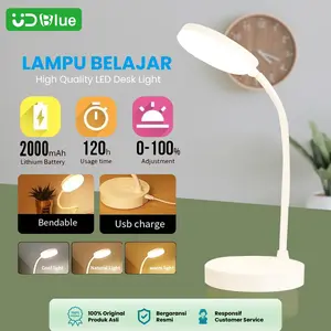 UUDBLUE Desktop Lamp Lampu Meja Belajar Lampu LED Fleksibel Eye Protection Lampu 3 mode warna DL05