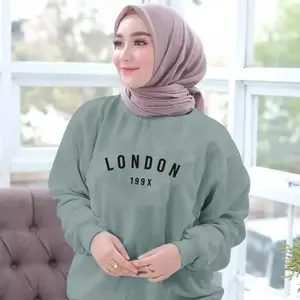 COLLECTION COOLS - BAJU LONDON TRENDING LONG SLEEVE GIRL TERBARU - KAOS DISTRO CEWEK KEREN LENGAN PANJANG MASA KINI DAN TERLARIS