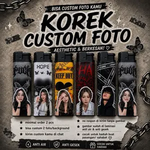 Korek Custom Foto | Korek Aesthetic Custom | Korek Foto Couple | Korek Viral Aesthetic | Korek Foto Kekinian | Korek Designe Custom | Korek Foto Lucu | Korek Custom Gift