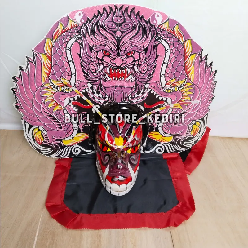 Barongan Devil Spons Untuk Anak Ukuran Jumbo 4