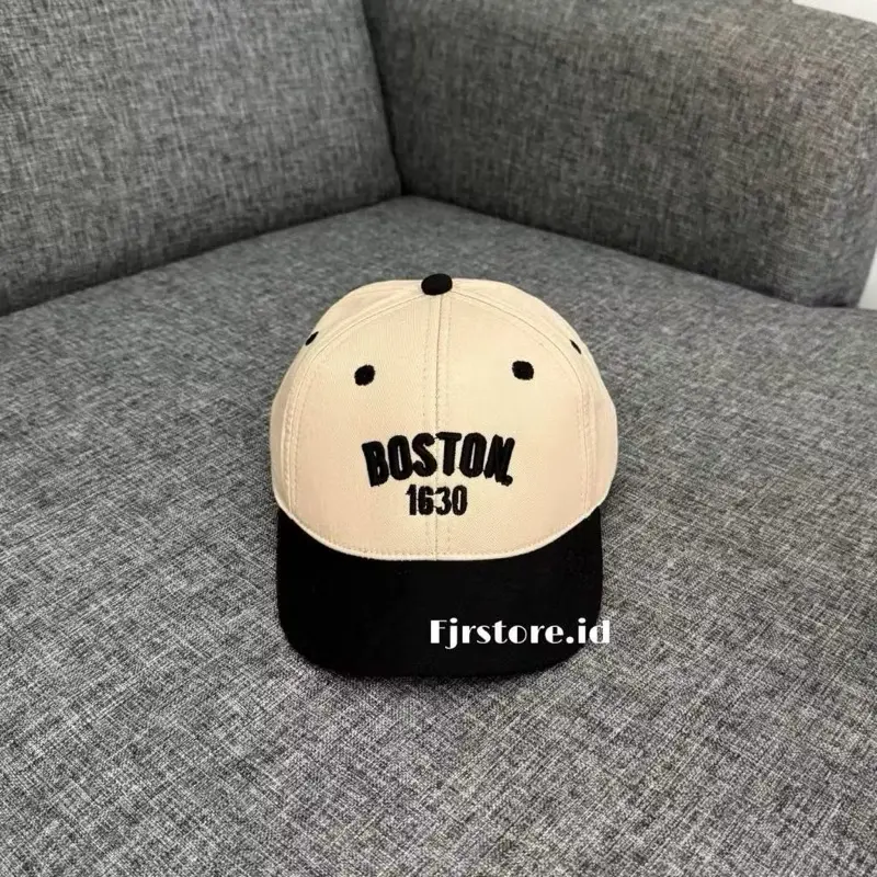 ￼Topi Anak Motif Bordir Boston 1630 - Topi Anak Lakilaki dan Anak Perempuan Unisex 3