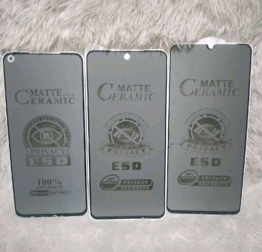 TG Tempered REAL 5/5i/C3 Anti Gores Matte Privacy Anti SPY Antigores Cover Hitam TG Tempered REAL 5/5i/C3 Anti Gores Matte Privacy Anti SPY Antigores Cover Hitam