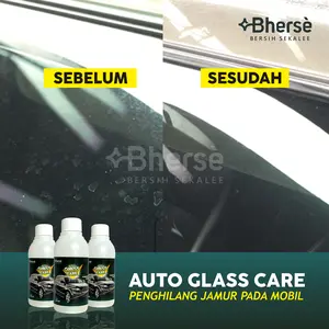 COD Bherse Bherse Auto Glass Care Penghilang Jamur Mobil Kaca Emblem Velg Karat dan Jamur Kendaraan Isi 250ml