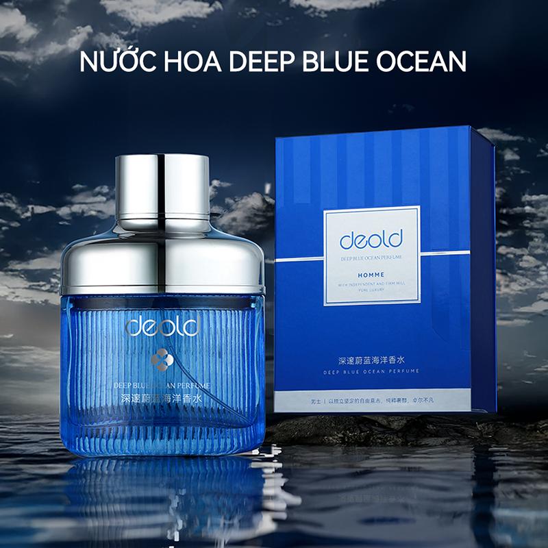 Deold, xịt nước hoa, hương gỗ tươi mát, hương thơm lâu, thích hợp cho tiệc tùng và chơi thể thao, hộp quà tặng, unisex, quà tặng tuyệt vời, 100 ml/chai