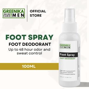 [ ANTI SWEAT FOOT DEODORANT ] Greenika for Men Foot Spray Anti Odor Antisweat for Athlete's Foot / Alipunga