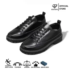 Bostero - Sepatu Pantofel Formal Pria Docmart Kasual Terbaru 36-45
