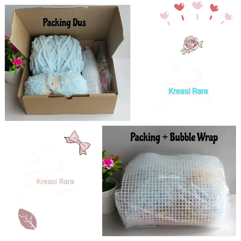 DIY Tas Kanvas Plastik/Mudah + tutorial/pemula friendly/benang handuk/towel yarn/benang chenille/variasi/aksesoris/Alat lengkap/PCH2 8