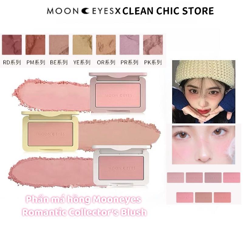 Phấn Đánh Lãng Mạn, Mooneyes, Lớp Hoàn Thiện Lì Và Mịn, Phấn Đánh Bột Tạo Đường Viền, Trang Điểm Tự Nhiên Và Lâu Trôi khối mũi